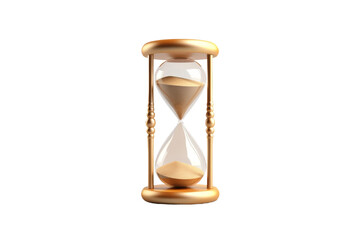 The Dance of Time. On a White or Clear Surface PNG Transparent Background.