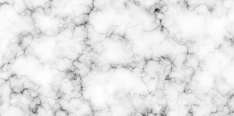 White marble texture Panoramic white background. marble stone texture for design. Natural stone Marble white background wall surface black pattern. White and black marble texture background.