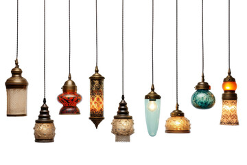 Obraz premium Rainbow Cascade: A Symphony of Illumination. On a White or Clear Surface PNG Transparent Background.