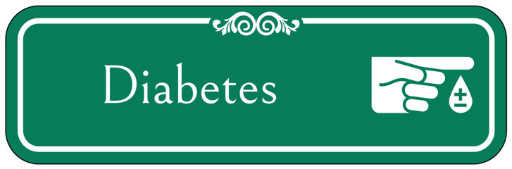 Diabetes sign