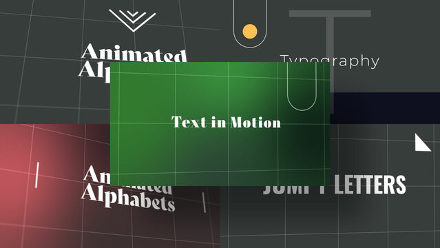 3D Arc Text Dynamics | Animated Titles with Control Panels