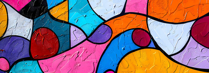 colorful abstract shapes