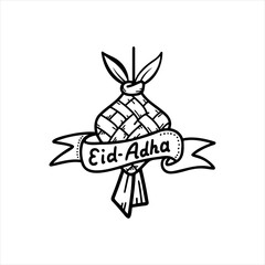 a design element for the celebration of Eid al-Adha