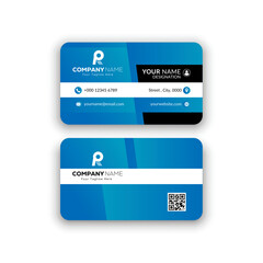 Corporate Creative and Modern Stylish Professional Business card template design 