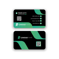 Corporate Creative and Modern Stylish Professional Business card template design 