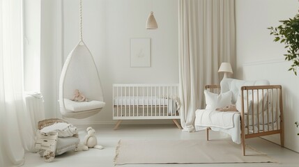 White-on-White Nursery