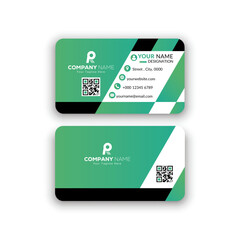 Corporate Creative and Modern Stylish Professional Business card template design 