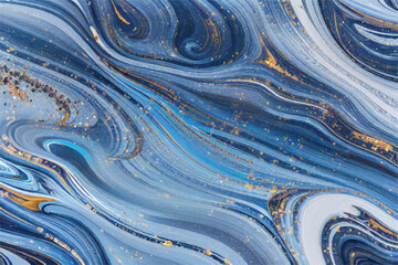 Abstract Fluid background. Blue abstract background. 