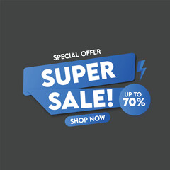 Supper sale label