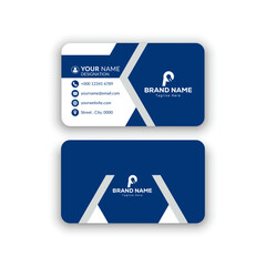 Corporate Creative and Modern Stylish Professional Business card template design 