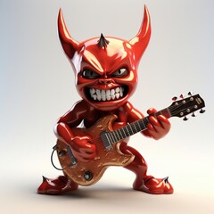 A devil with a love for music, forming a rock band with other musically inclined demons