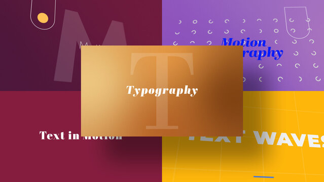 3D Multi-Layer Text | Animated Titles with Control Panels