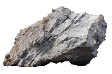 Majestic Monolith: The Lone Sentinel. On a White or Clear Surface PNG Transparent Background.