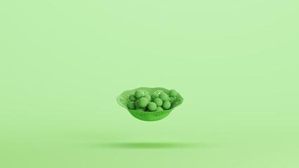 Green mint olives bowl ornate vegetarian food ingredient soft tones background 3d illustration render digital rendering