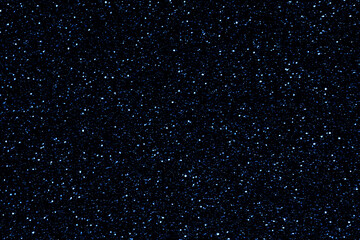 Dark blue night sky with stars. Galaxy space background. Starry night sky. Celebration, New Year and Christmas backdrop concept.