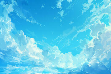Fototapeta na wymiar blue sky background with clouds. High quality photo