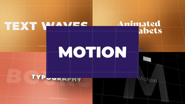 3D Spherical Text Formats | Animated Titles with Control Panels