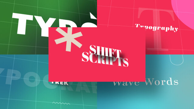 3D Symphony Text Arrangements | Animated Titles with Control Panels