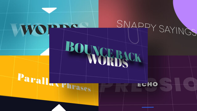 3D Text Depth Mapping | Animated Titles with Control Panels