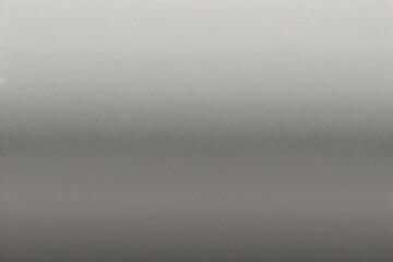 Obraz premium Superficie de plástico lisa de color gris mate con textura fina y viñeta en el lado derecho. Fondo texturizado exquisito, fondo suave en blanco 
