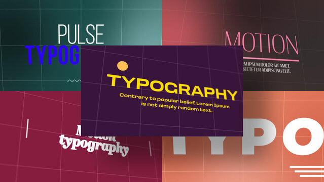 3D Text in Space | Animated Titles with Control Panels