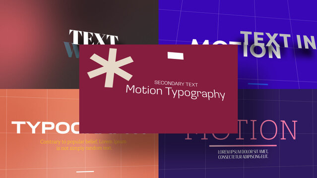3D Thunder Text Impact | Animated Titles with Control Panels