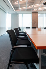 Business meeting room or Board room interiors.