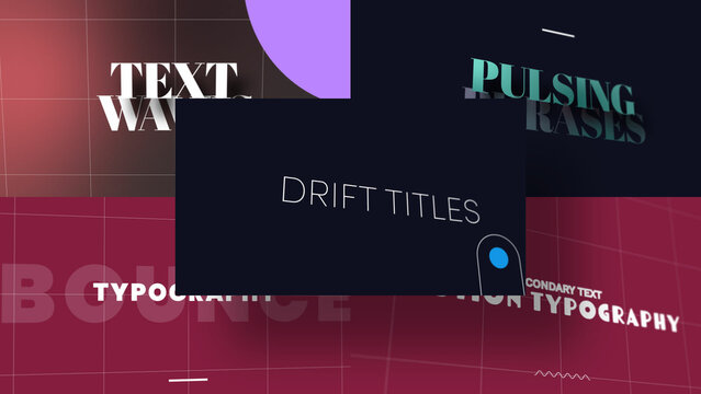 3D Virtual Reality Text | Animated Titles with Control Panels