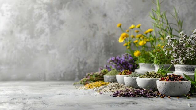 Collection of herbs for spiritual healing in herbal medicine practices. Concept Herbs, Spiritual Healing, Herbal Medicine, Natural Remedies, Wellness