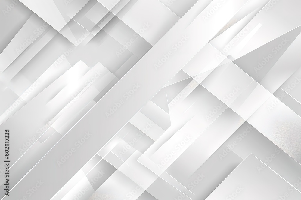 Poster abstract white background with geometric shapes and gradient