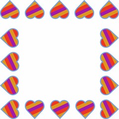  Digital paper, heart paper, seamless paper, seamless pattern, pattern, boho, boho pattern, paper