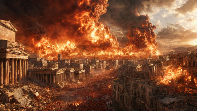 Judgement Day. Apocalypse of City Sodom.