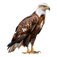 Fototapeta premium Photo of Africans eagle isolated on transparent background