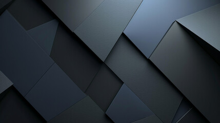 bold geometric shapes of charcoal gray and midnight blue, ideal for an elegant abstract background