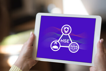 Hse concept on a tablet