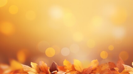 Bright yellow autumn leaves on a light background.