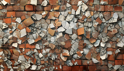 High-Resolution Brick Wall Patterns: Crisp and Detailed