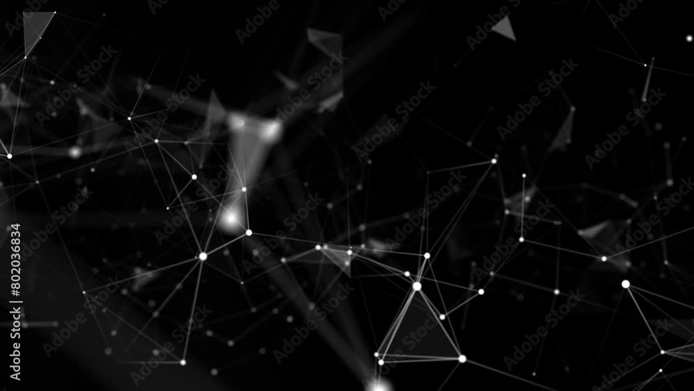 Aufkleber cyber network connection structure. technology connect big data. science background. business futuri