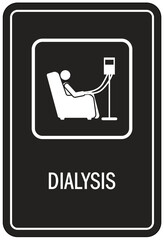 Dialysis sign