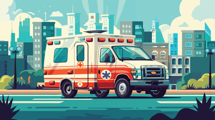 emergency service design vector illustration eps10 