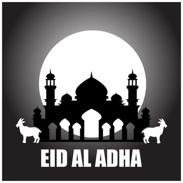 Eii Al Adha background or card