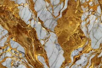 Marble luxury realistic gold background 