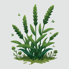 Plant weeds for Game Asset
