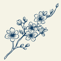 Hand drawn bouquet with flowers and leaves. Vector linear monochrome elegant floral arrangement in vintage style, tattoo design, coloring book, wedding decoration.