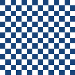 Transparent grid seamless pattern background. Blue and white checkboard background. Vector element. 11:11
