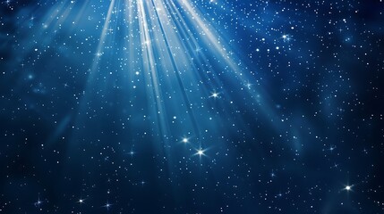 A Serene Winter Landscape: Snow-Covered Forest with a Winding Road Disappearing into the Fog