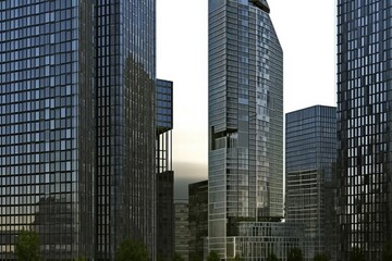 Fototapeta premium modern office building.