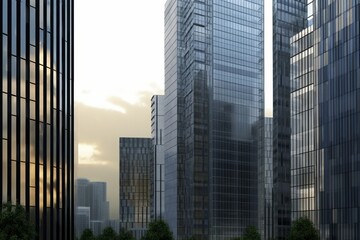 Fototapeta premium modern office building.