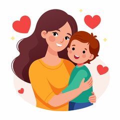 Mother's Day Vector Illustration