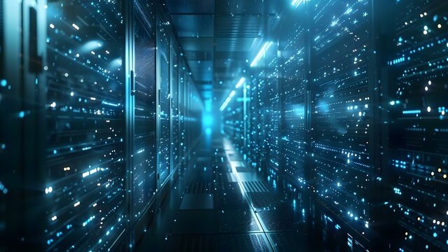 Detailed technology texture for supercomputer with high contrast lighting and cinematic depth. Concept Technology Texture, Supercomputer, High Contrast Lighting, Cinematic Depth, Detailed Design